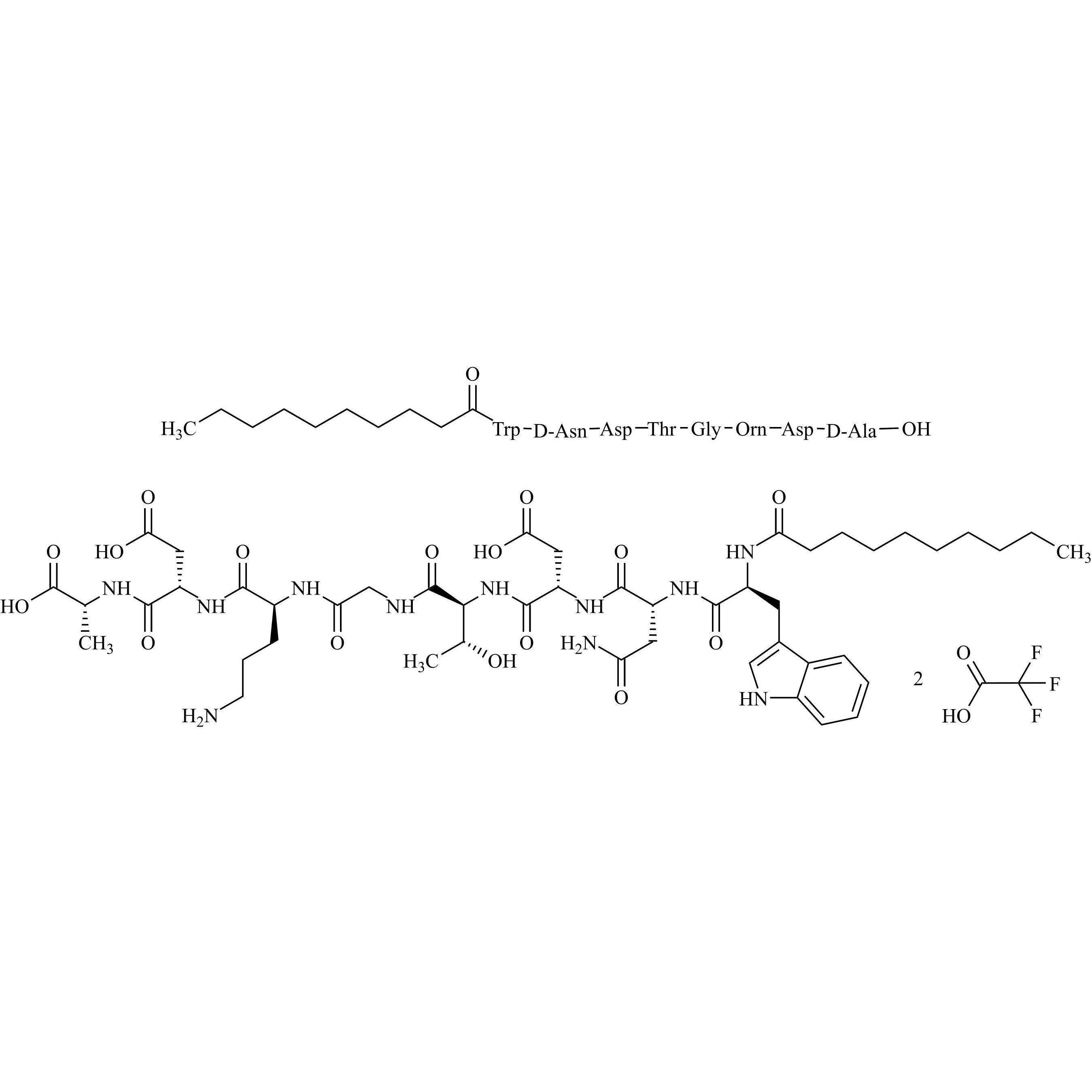 Picture of Daptomycin Impurity 9 Ditrifluoroacetate