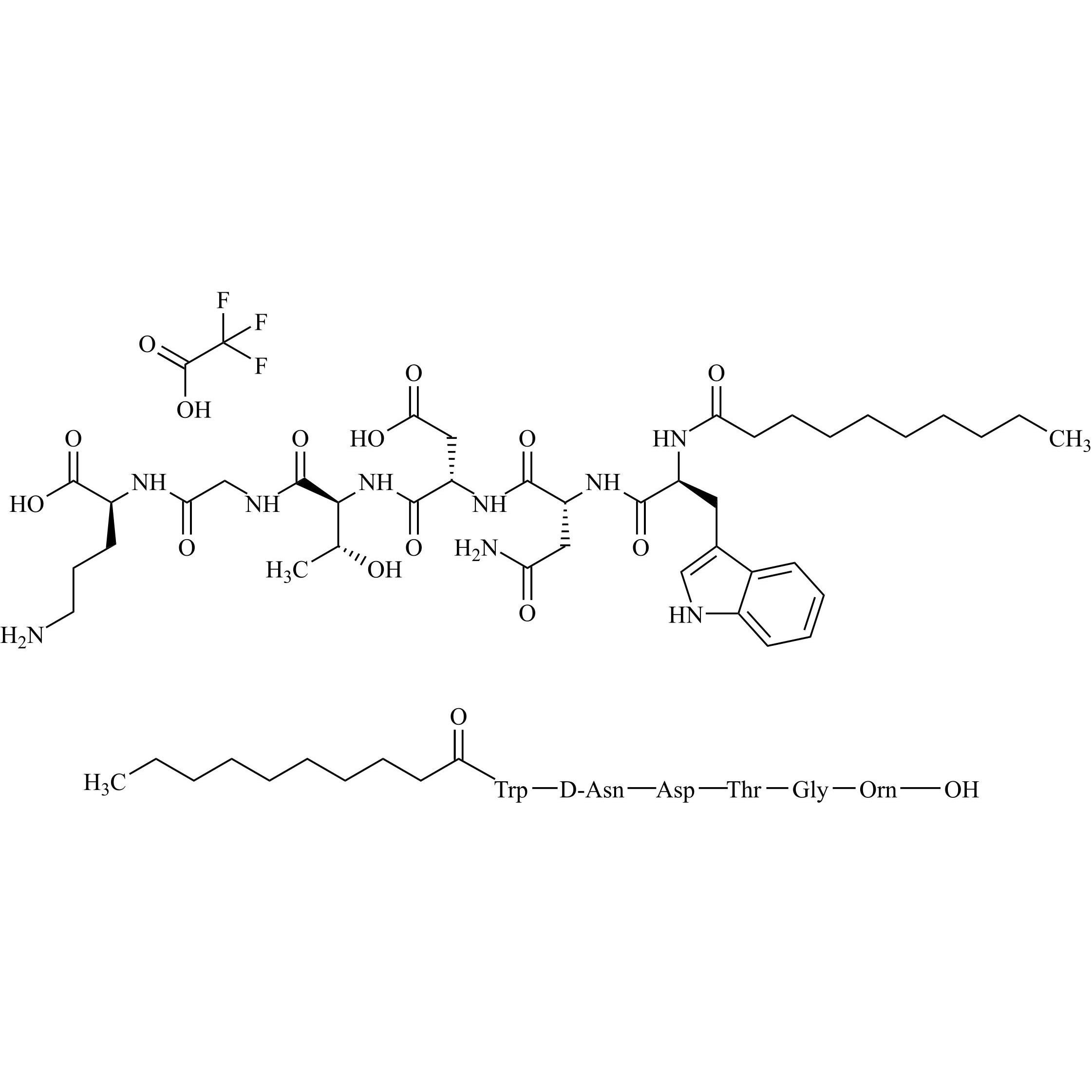 Picture of Daptomycin Impurity 11 Trifluoroacetate