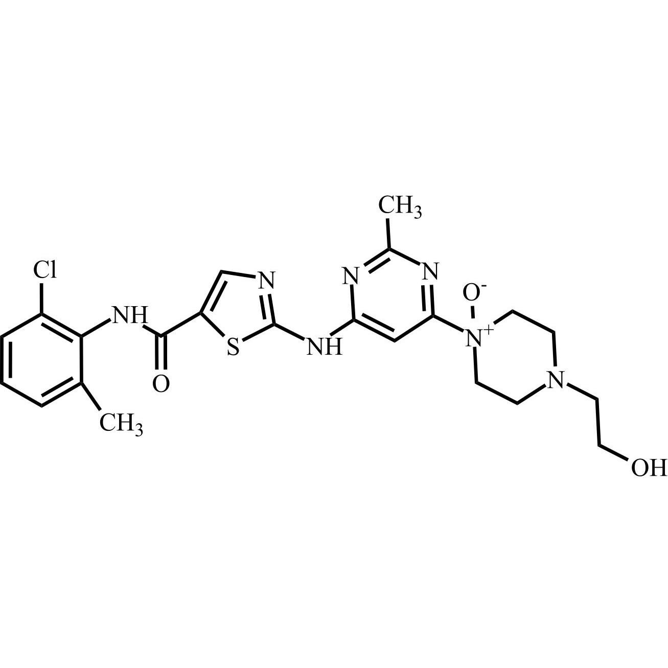 Show details for Dasatinib N4-Oxide Picture of Dasatinib N4-Oxide