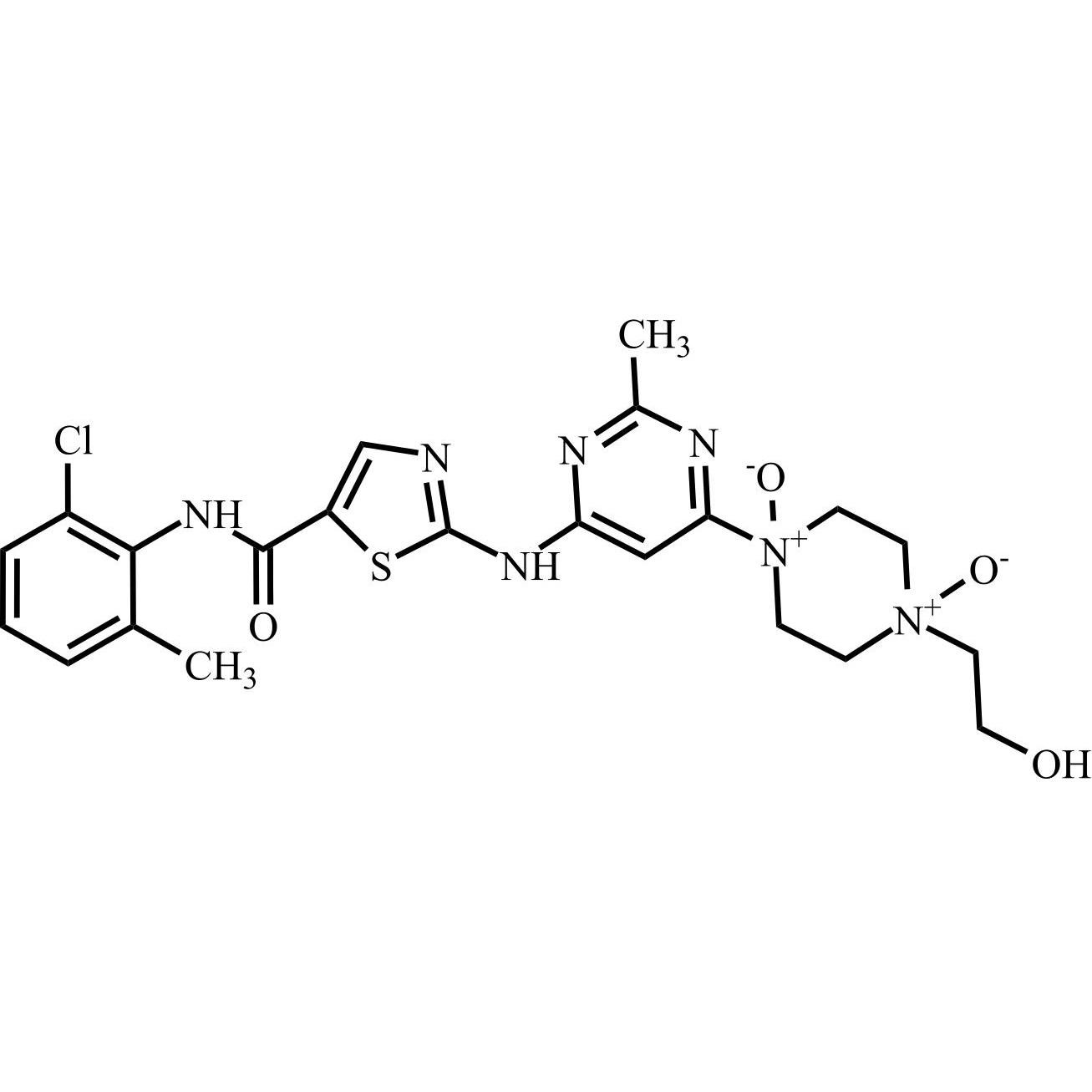 Show details for Dasatinib Impurity 28 Picture of Dasatinib Impurity 28