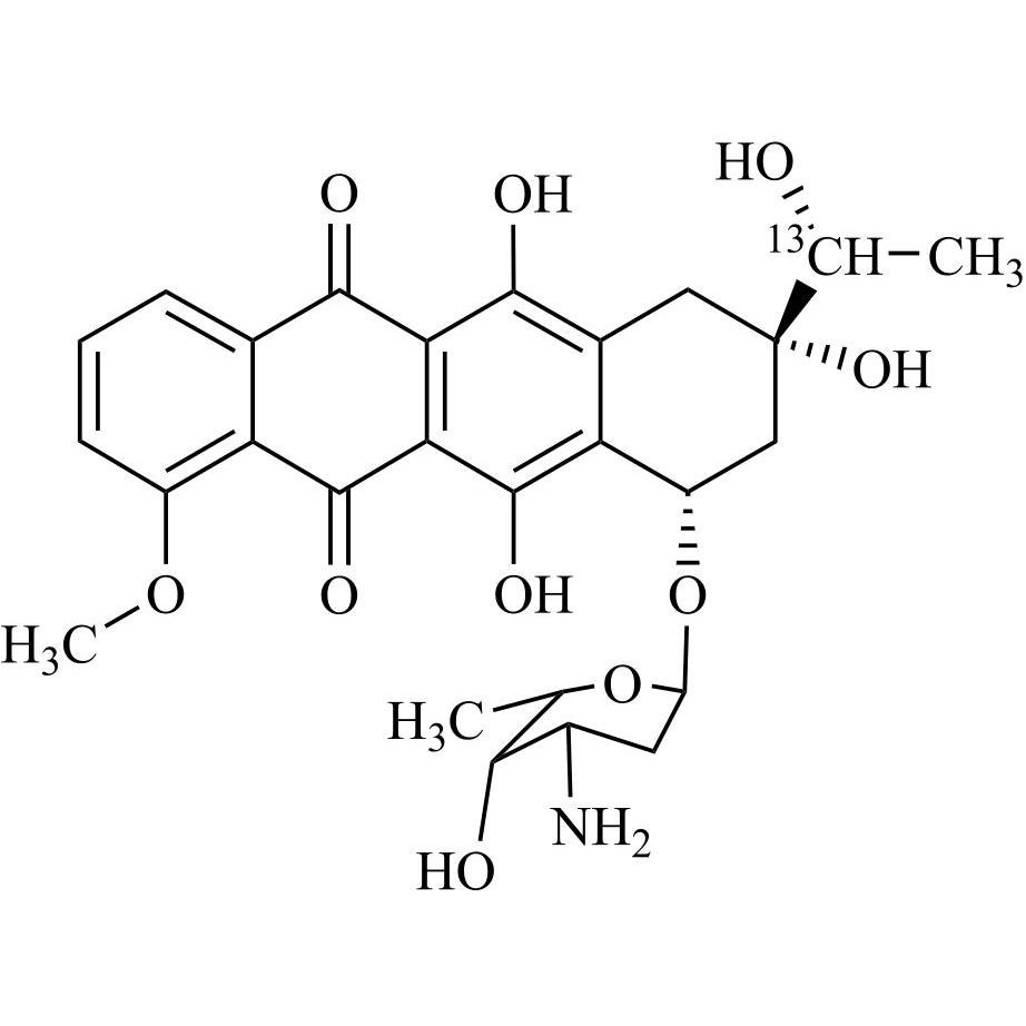 Show details for Daunorubicin Impurity 6-13C Picture of Daunorubicin Impurity 6-13C