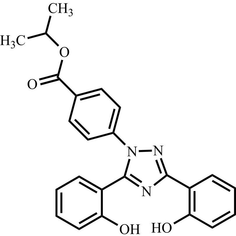 Show details for Deferasirox Isopropyl Ester Picture of Deferasirox Isopropyl Ester