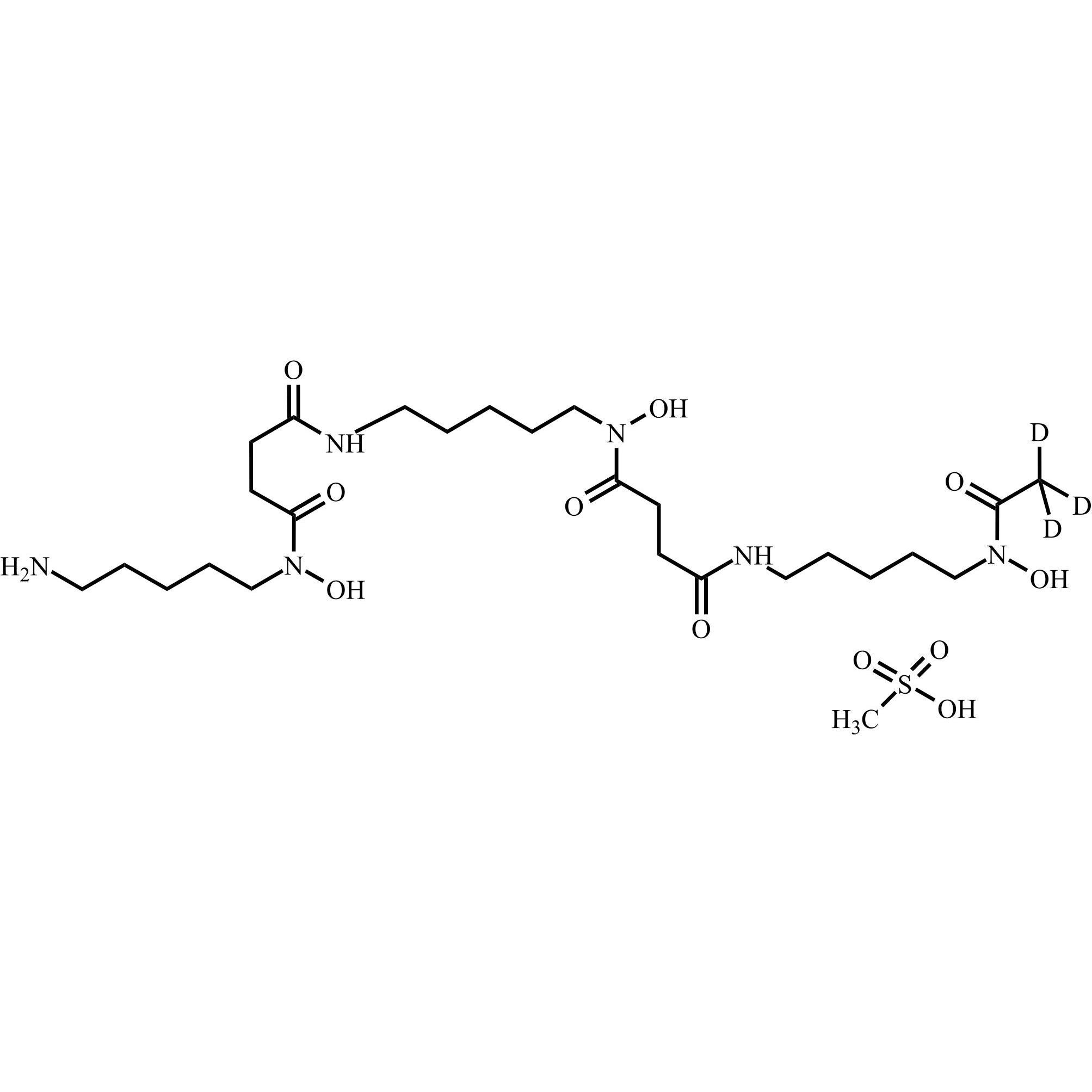 Show details for Deferoxamine-D3 mesylate Picture of Deferoxamine-D3 mesylate