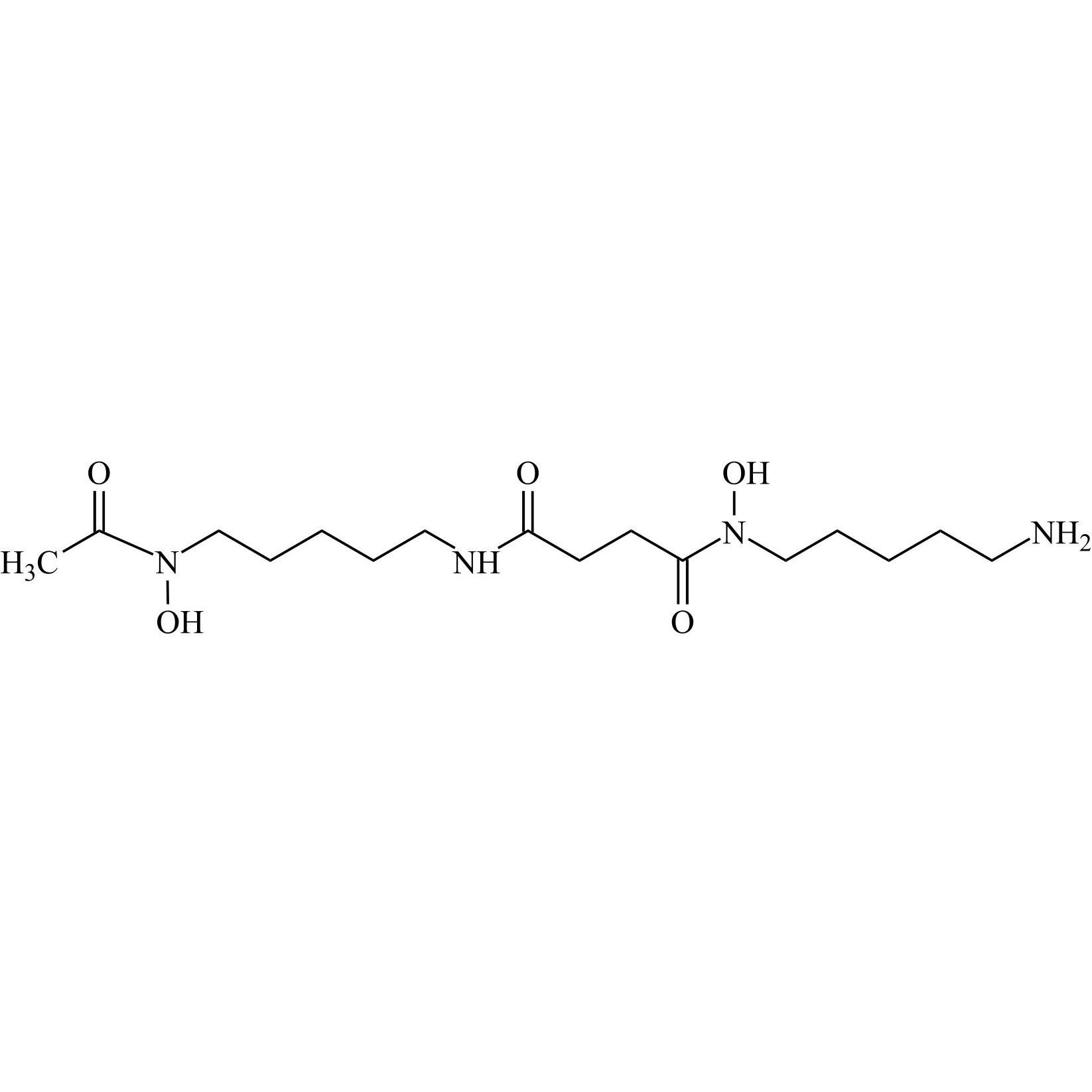 Show details for Deferoxamine Mesylate EP Impurity B Picture of Deferoxamine Mesylate EP Impurity B