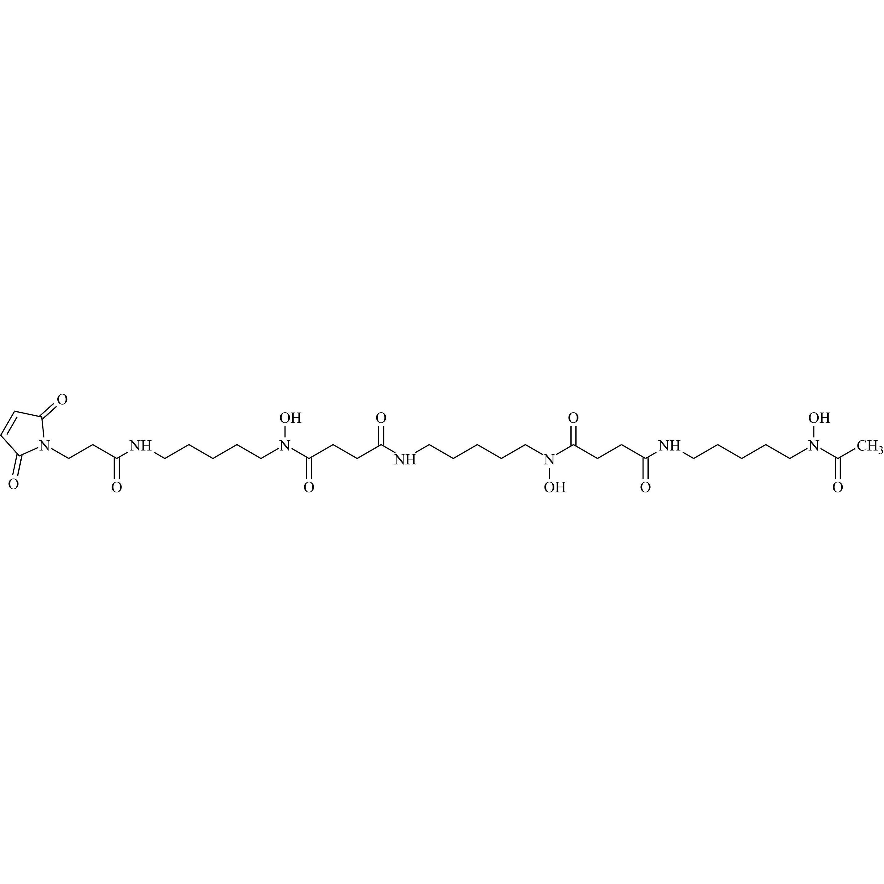 Show details for Deferoxamine-Maleimide Picture of Deferoxamine-Maleimide