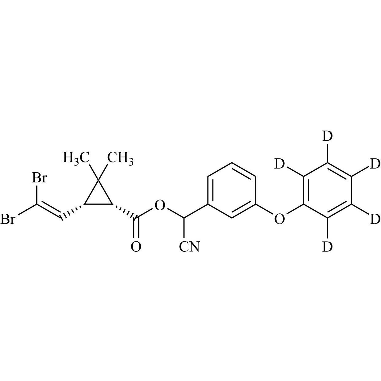 Show details for Deltamethrin-d5 (Mixture of Diastereomers) Picture of Deltamethrin-d5 (Mixture of Diastereomers)