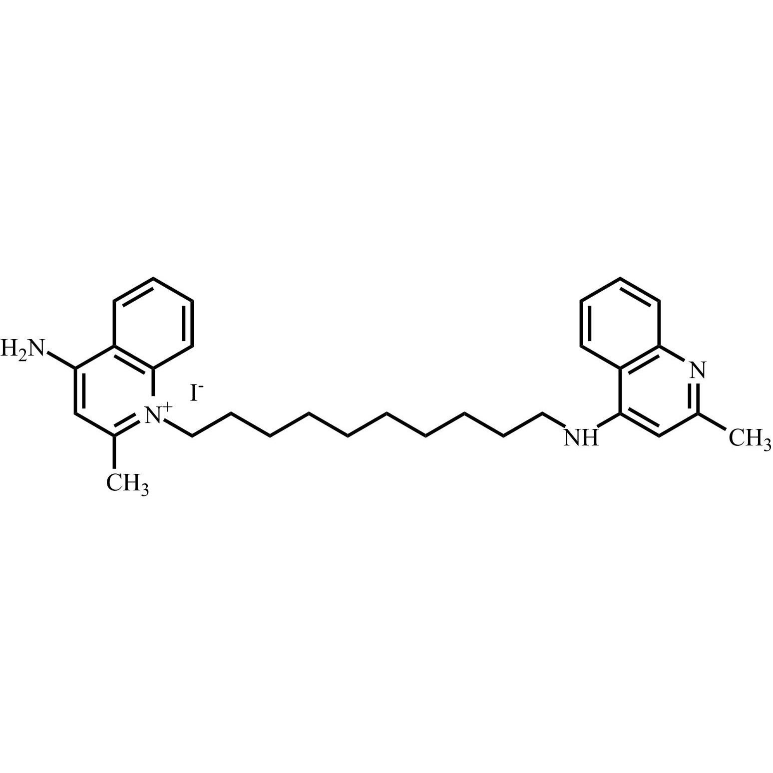 Show details for Dequalinium EP Impurity B Iodide Picture of Dequalinium EP Impurity B Iodide
