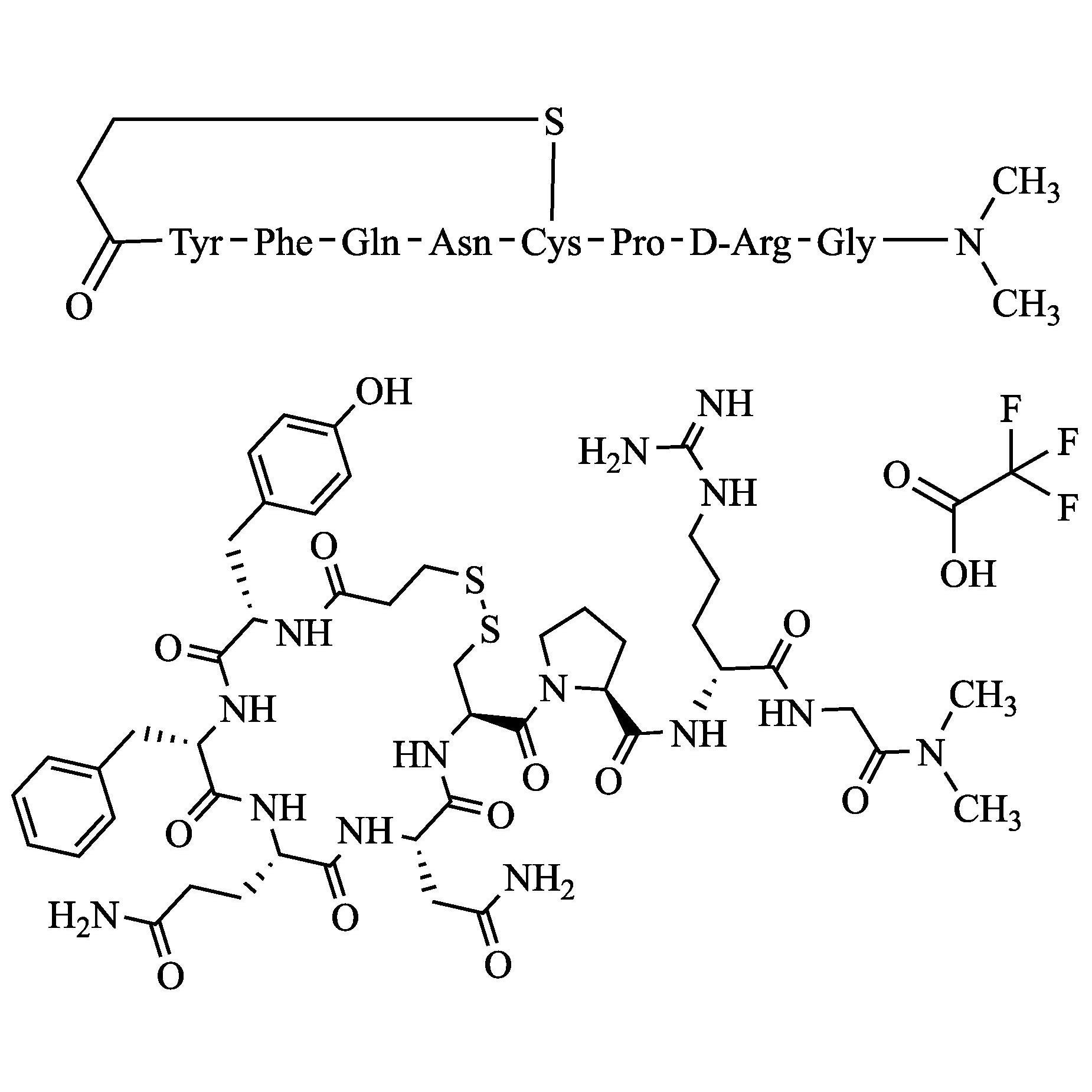 Picture of Desmopressin EP Impurity G Trifluoroacetate