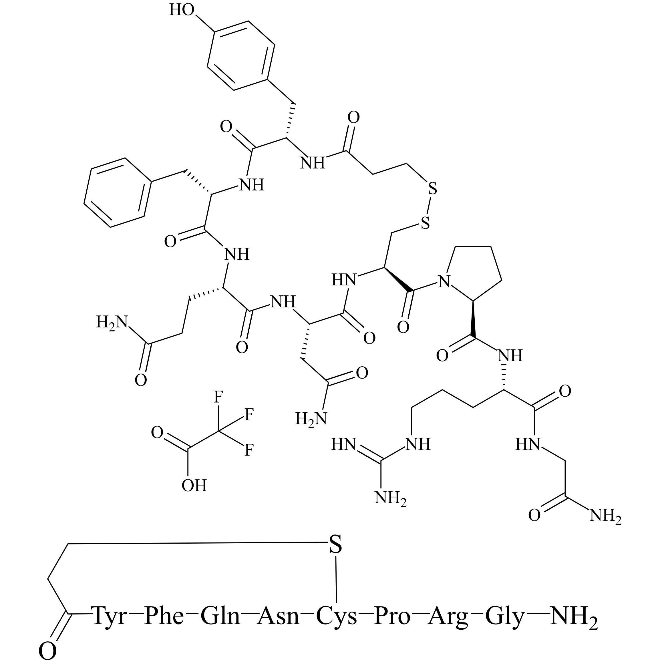 Picture of Desmopressin EP Impurity D Trifluoroacetate (8-L-Arginine Trifluoroacetate)