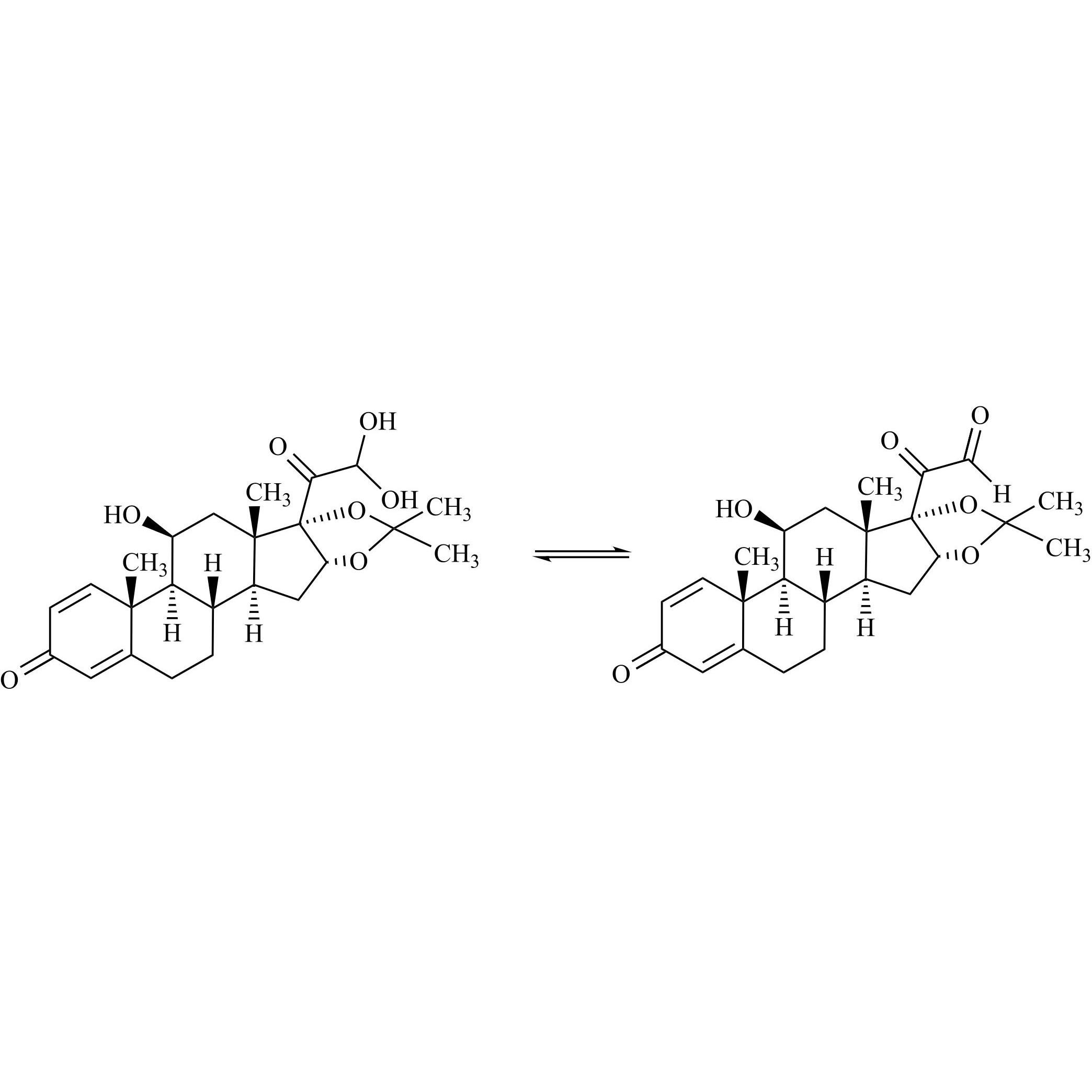 Picture of Desonide 21-Aldehyde Hydrate