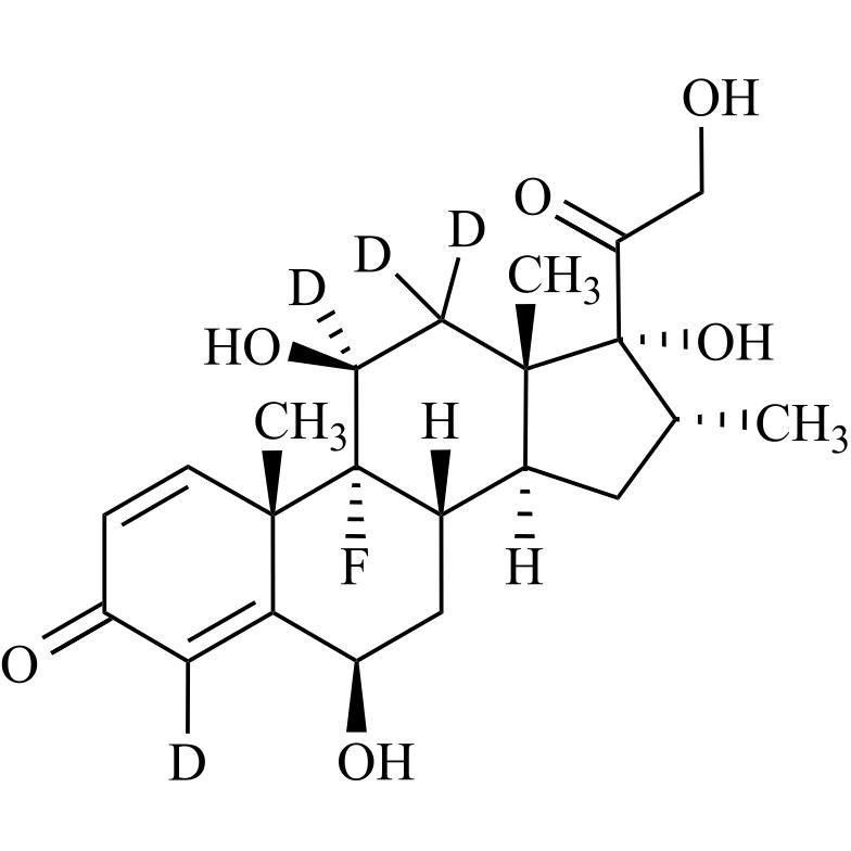 Picture of 6-beta-Hydroxy Dexamethasone-d4