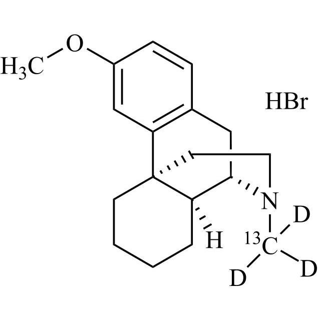 Picture of Dextromethorphan-13C-d3 HBr
