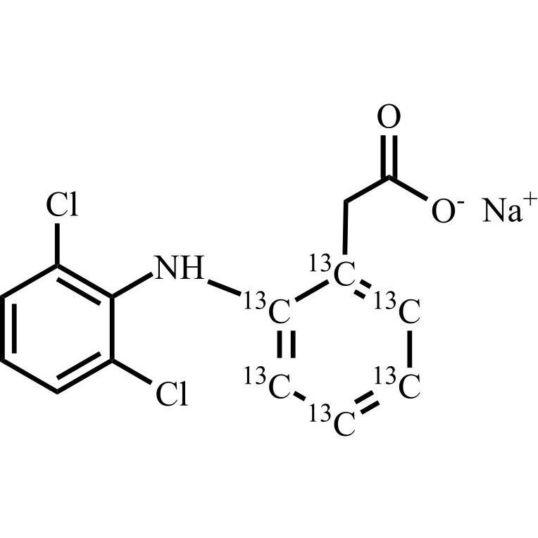 Picture of Diclofenac-13C6 Sodium Salt