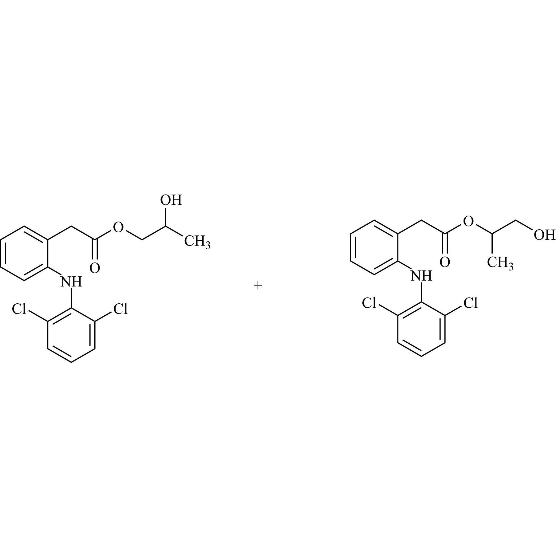 Picture of Diclofenac Impurity 34 (Mixture of Isomers)