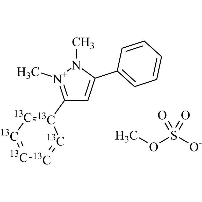Show details for Difenzoquat Methyl Sulfate-13C6 Picture of Difenzoquat Methyl Sulfate-13C6