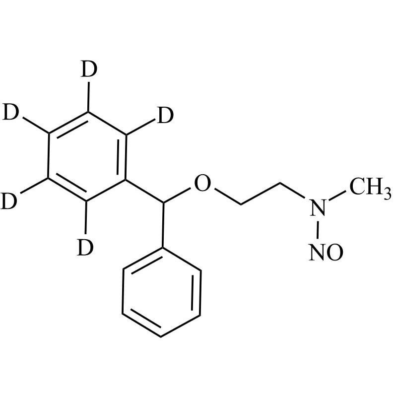 Picture of N-Nitroso Diphenhydramine EP Impurity A-d5 (N-Nitroso Dimenhydrinate EP Impurity F-d5)