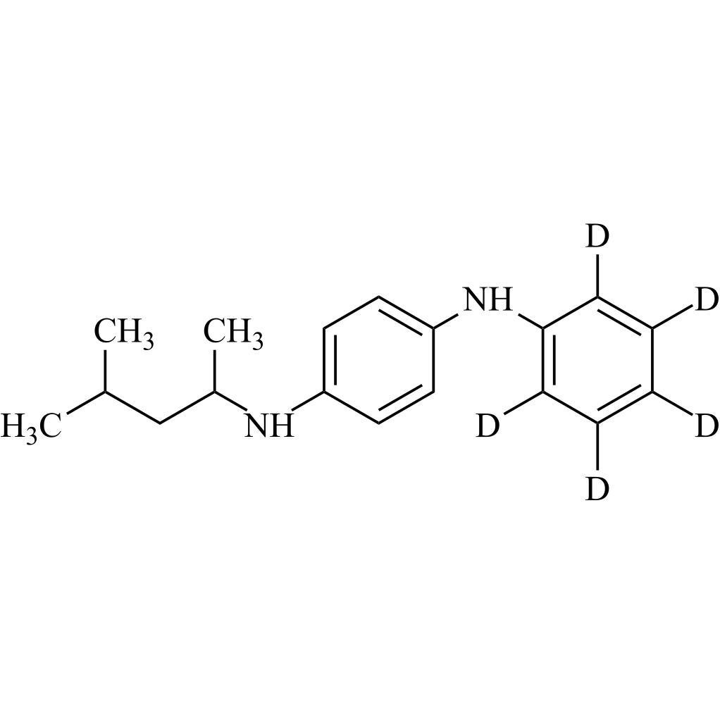 Picture of 4-(1,3-Dimethylbutylamino) Diphenylamine-d5
