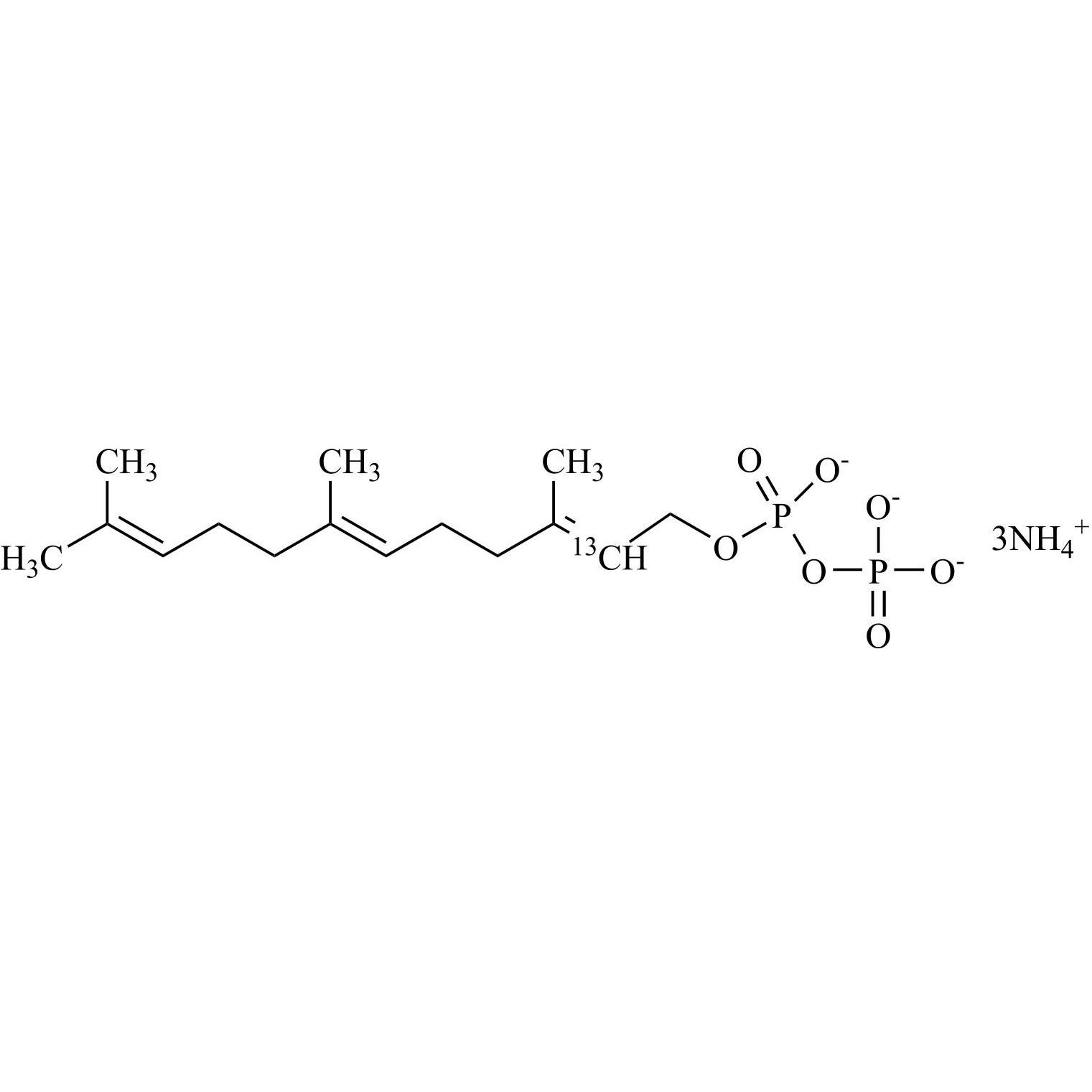 Show details for Farnesyl Pyrophosphate-2-13C Ammonium Salt Picture of Farnesyl Pyrophosphate-2-13C Ammonium Salt