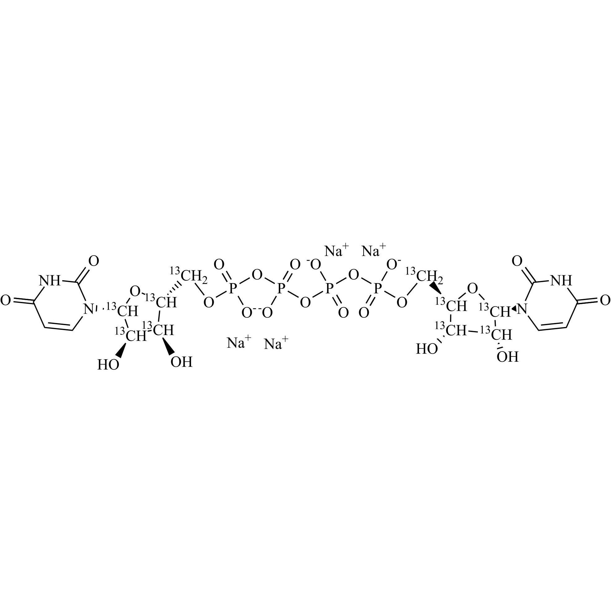 Picture of Diquafosol-13C10 Tetrasodium Salt