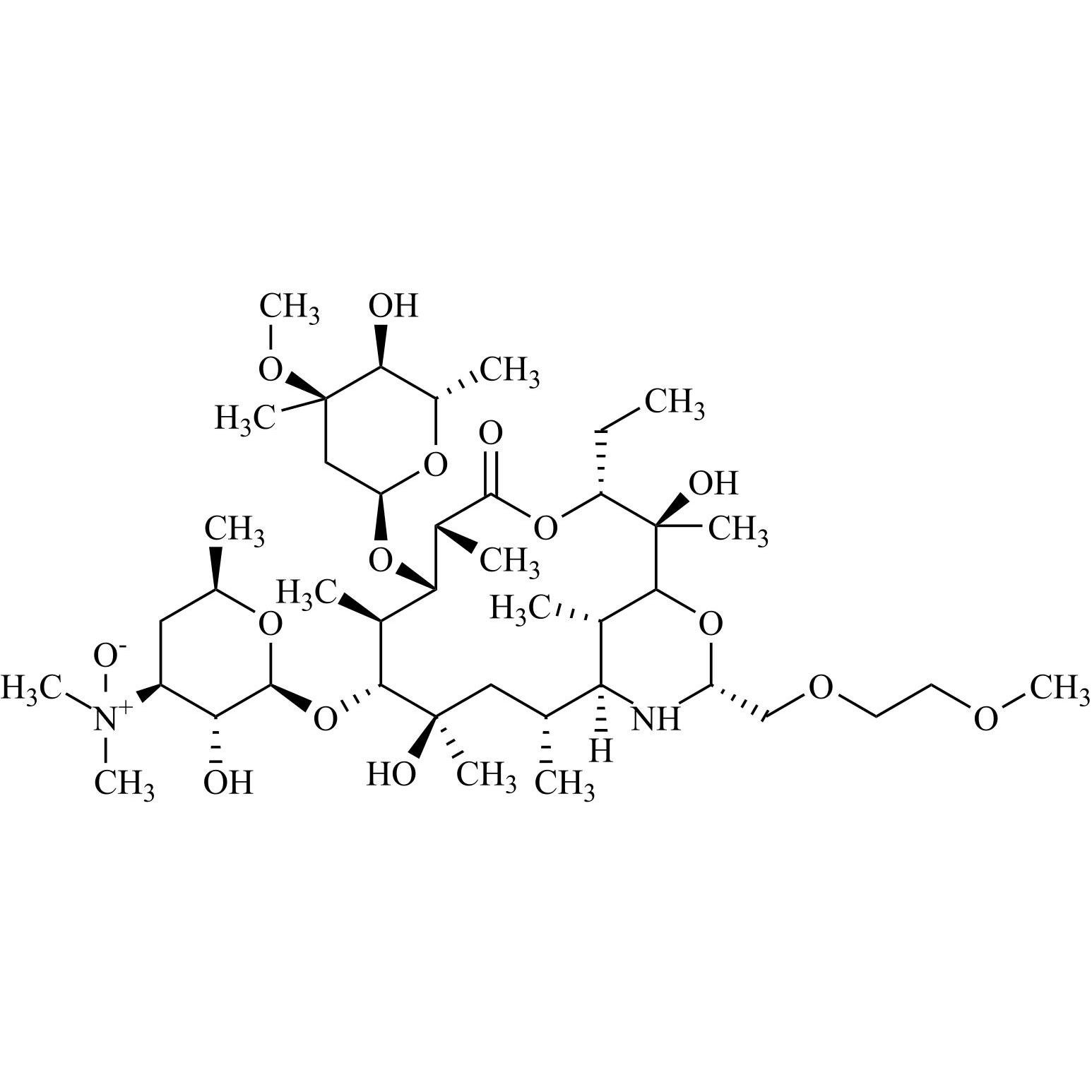 Show details for Dirithromycin N-Oxide Picture of Dirithromycin N-Oxide