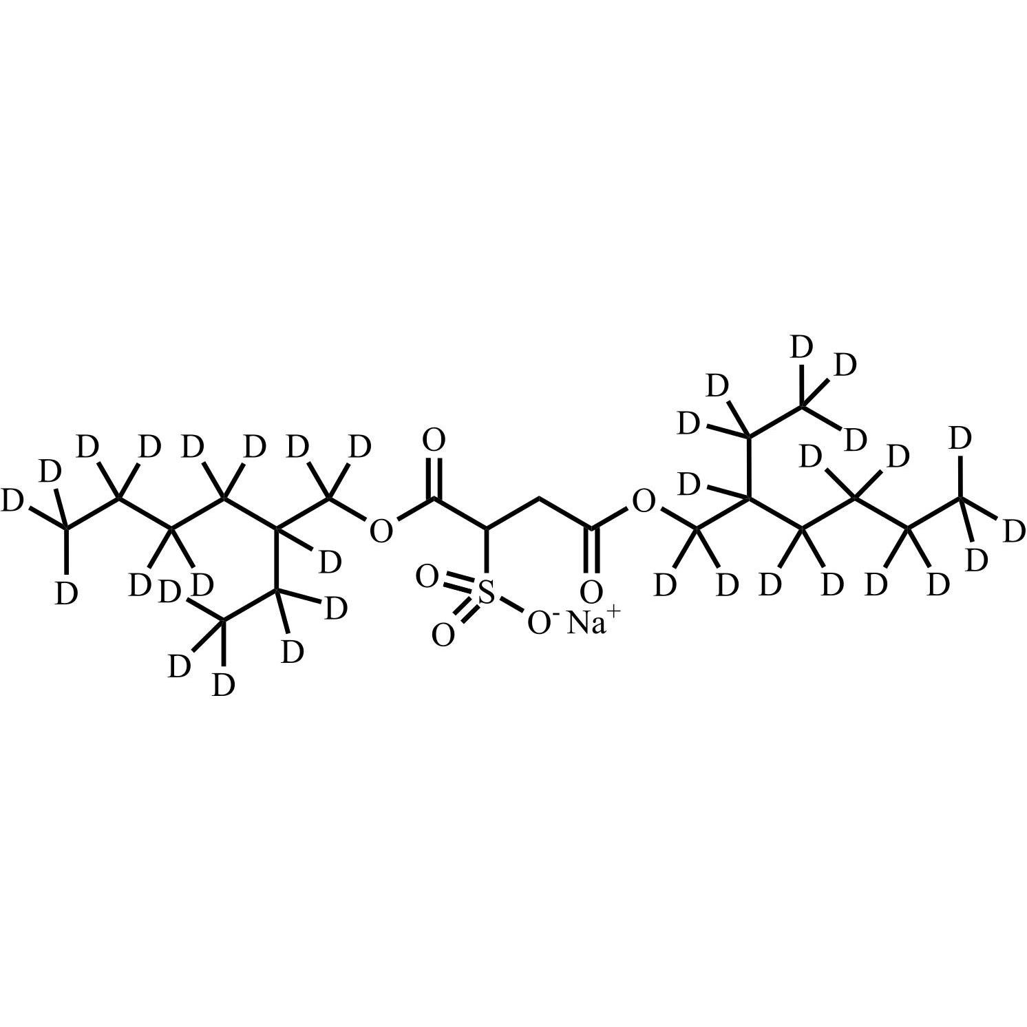 Show details for Docusate-d34 Sodium Salt Picture of Docusate-d34 Sodium Salt