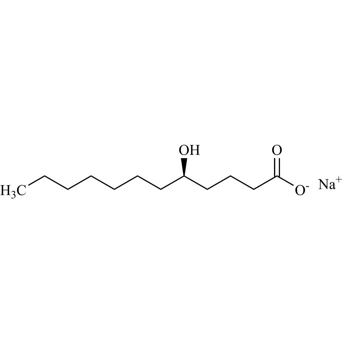 Picture of (5R)-Hydroxydodecanoic Acid Sodium Salt