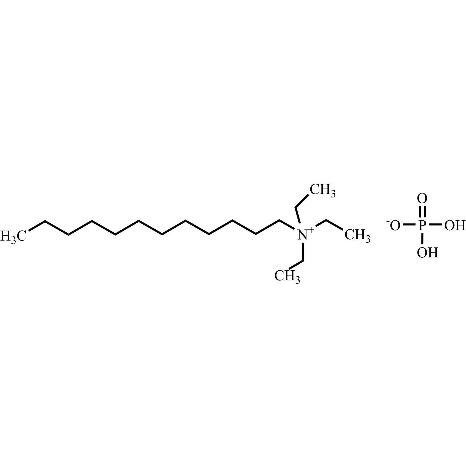 Show details for 1-dodecyltriethyl-ammonium phosphate Picture of 1-dodecyltriethyl-ammonium phosphate
