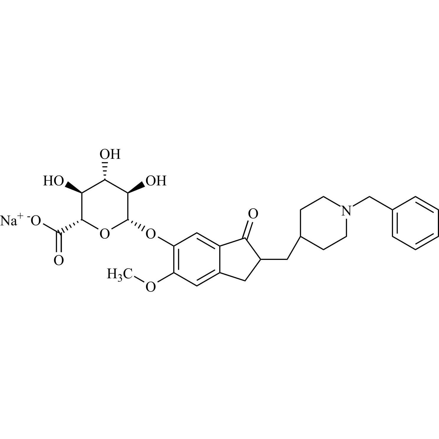 Picture of 6-O-Desmethyl Donepezil Glucuronide Sodium Salt (Mixture of Diastereomers)