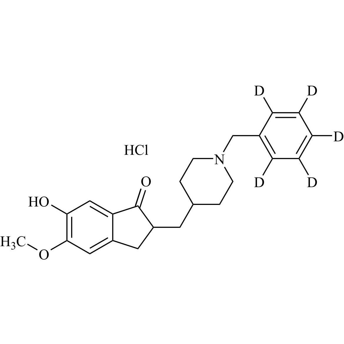 Picture of 6-O-Desmethyl Donepezil-d5 HCl