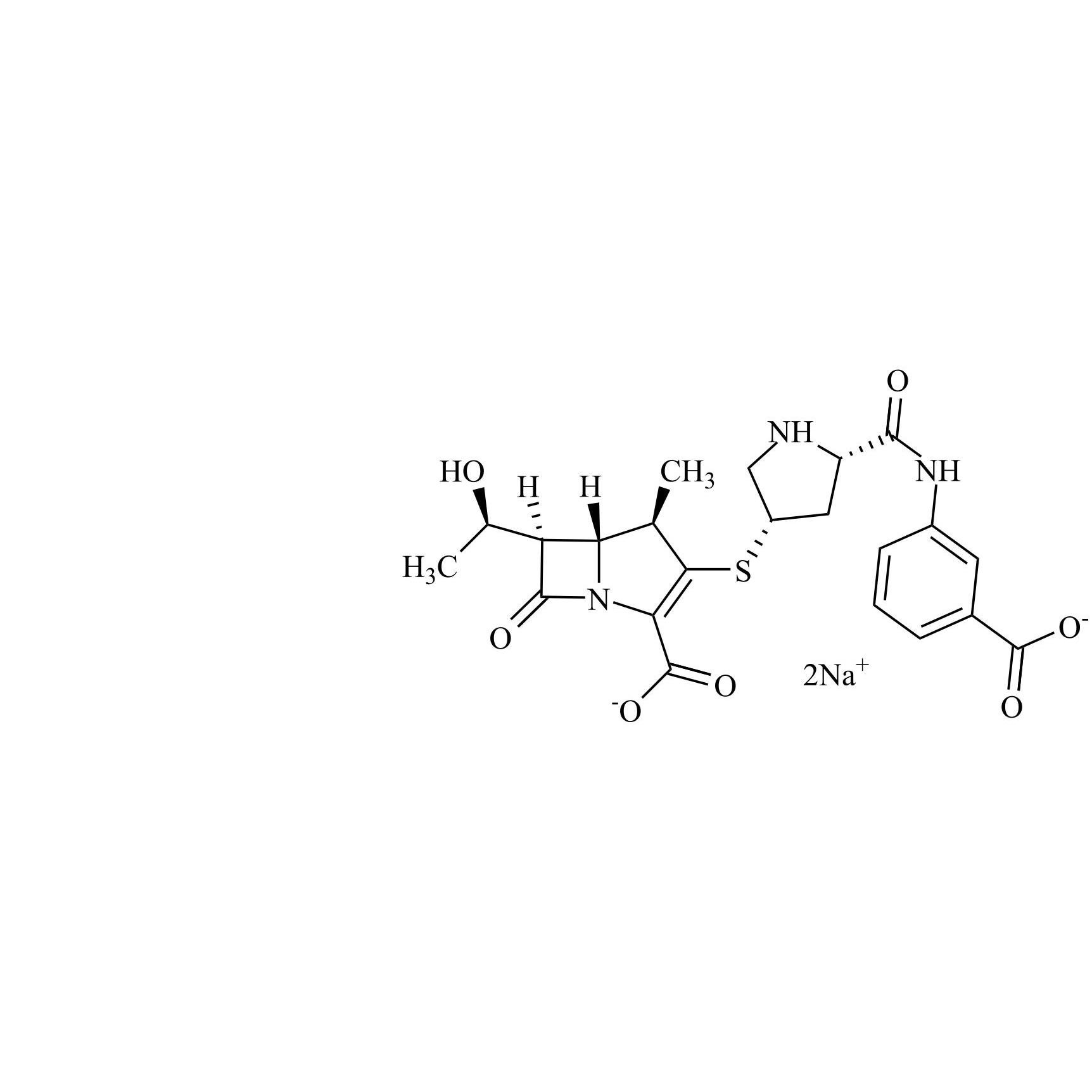Picture of Doripenem Impurity 15 Disodium Salt