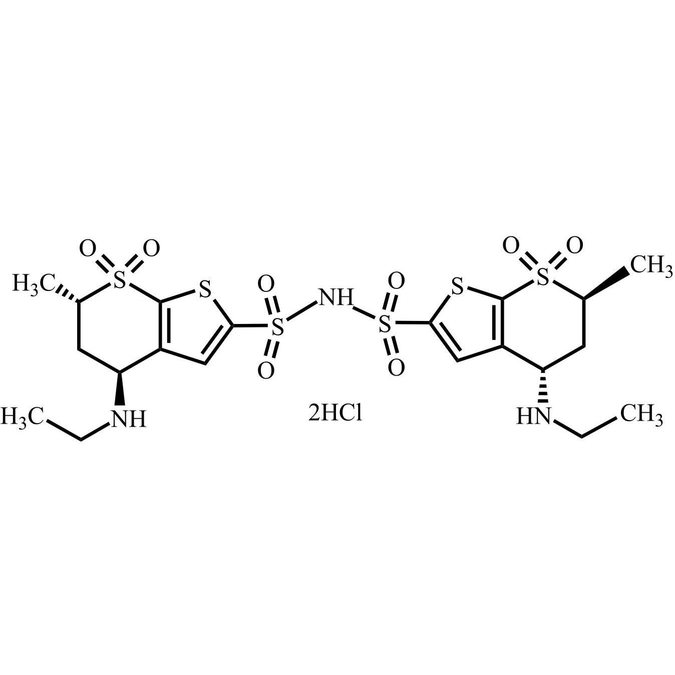 Picture of Dorzolamide Impurity 6 DiHCl