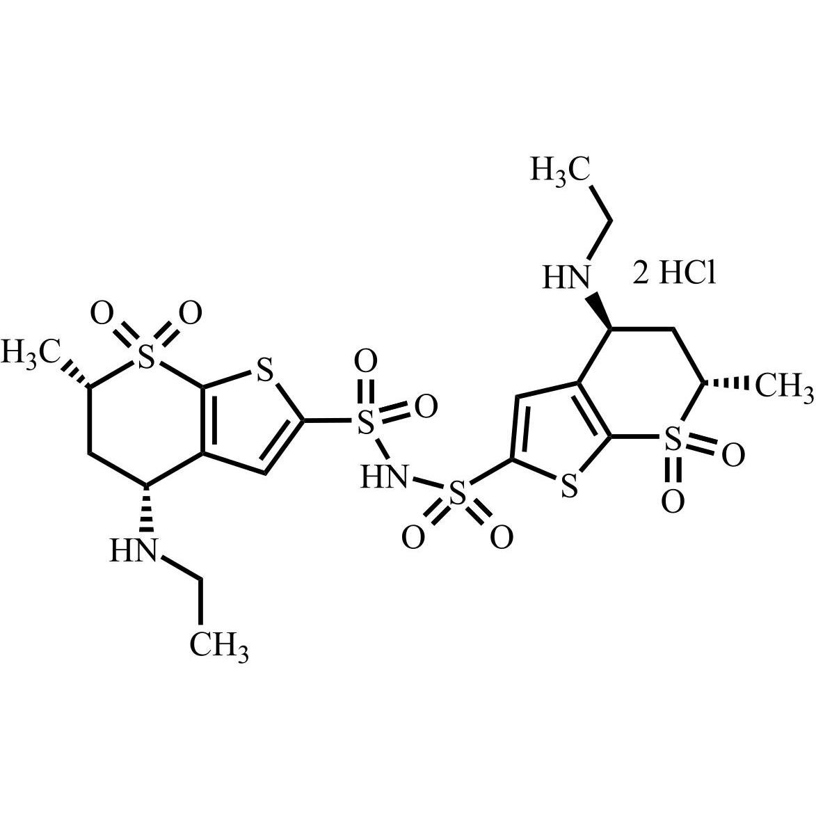 Picture of Dorzolamide Impurity 9 DiHCl