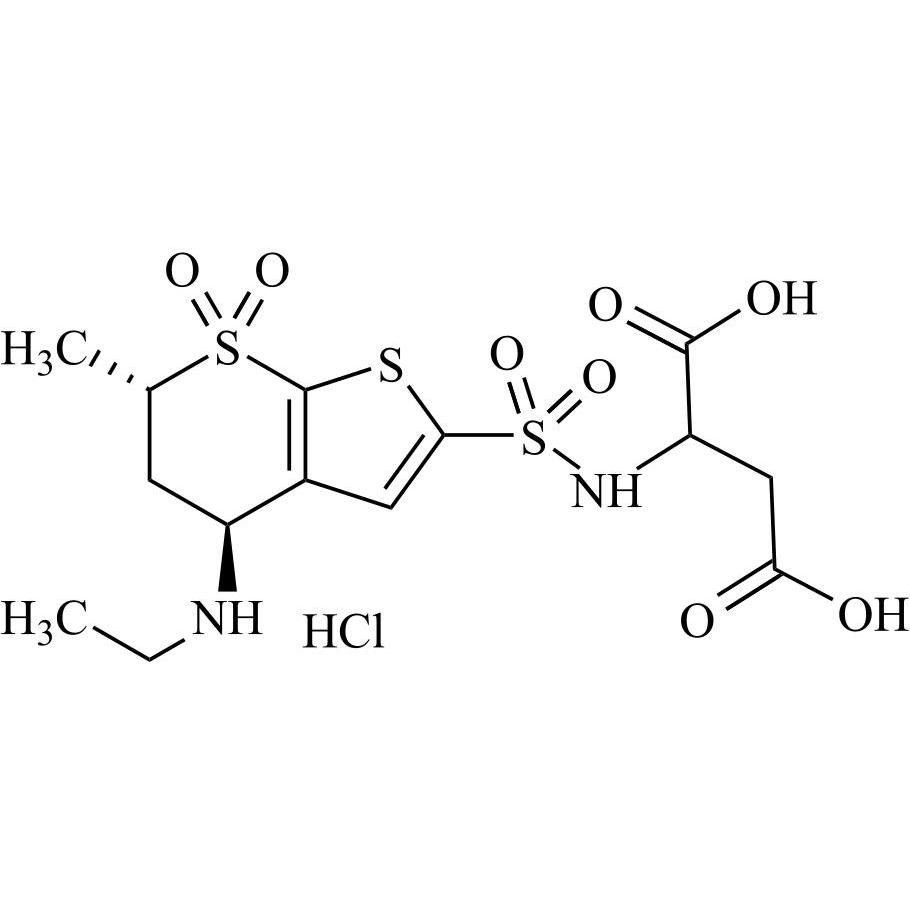 Picture of Dorzolamide Impurity 34 HCl (Mixture of Diastereomers)