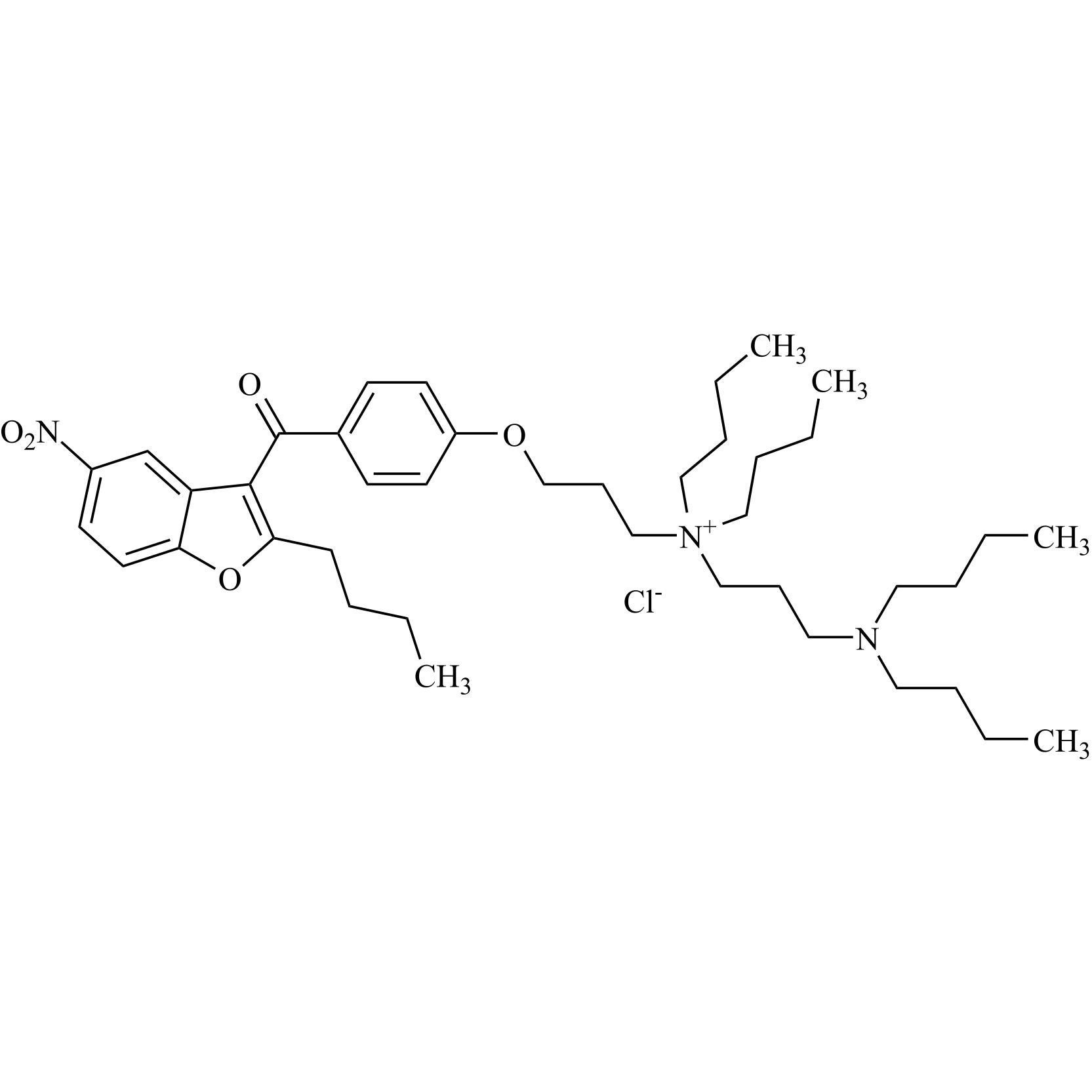 Picture of Dronedarone Impurity 11 Chloride