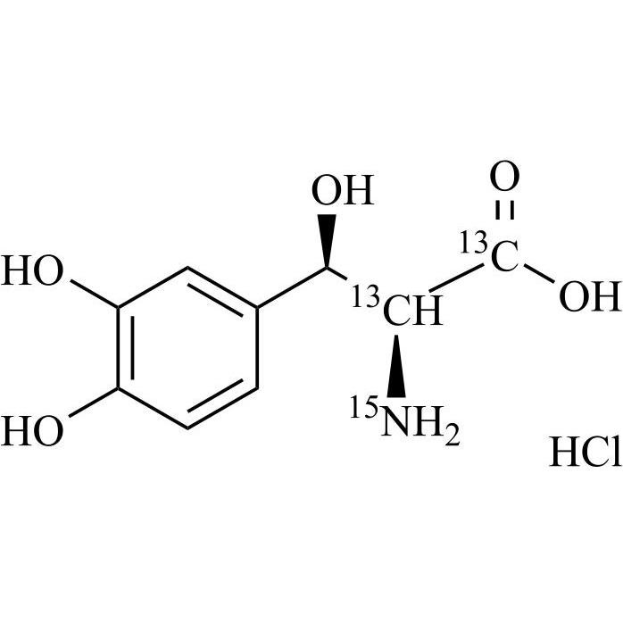 Picture of L-threo-Droxidopa-13C2-15N HCl