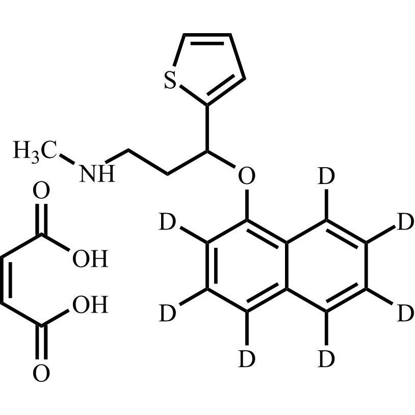 Picture of rac-Duloxetine-d7 Maleate