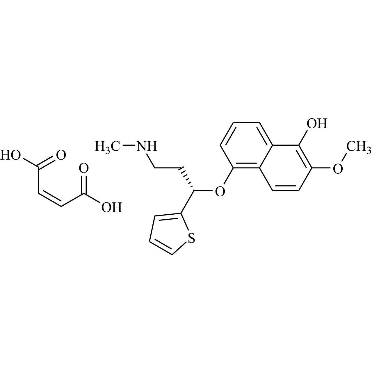 Picture of 5-Hydroxy-6-Methoxy Duloxetine Maleate