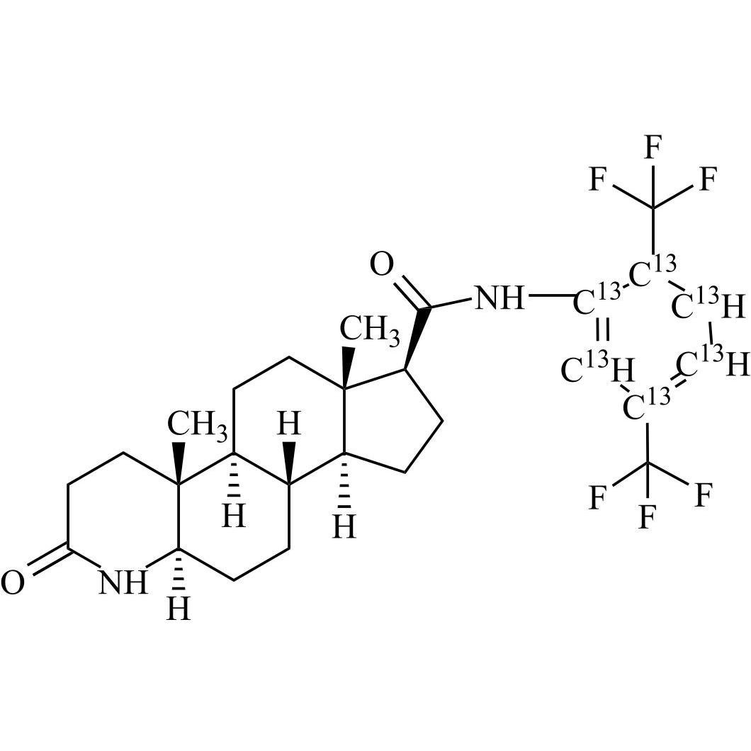 Picture of Dihydro Dutasteride-13C6