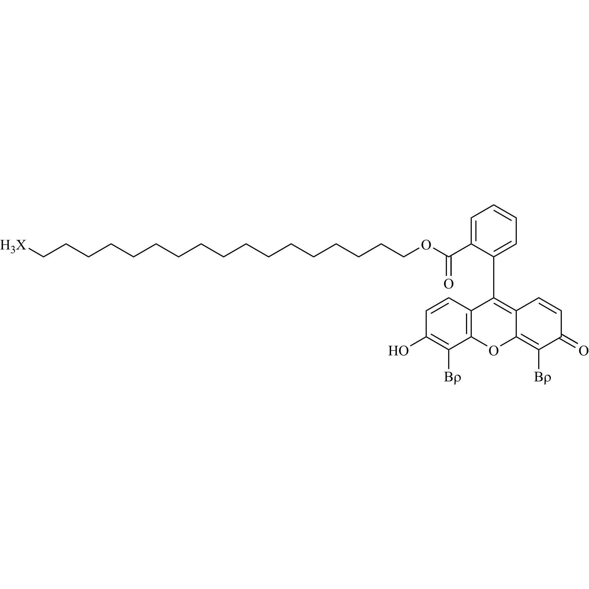 Picture of 4',5'-Dibromofluorescein Octadecyl Ester