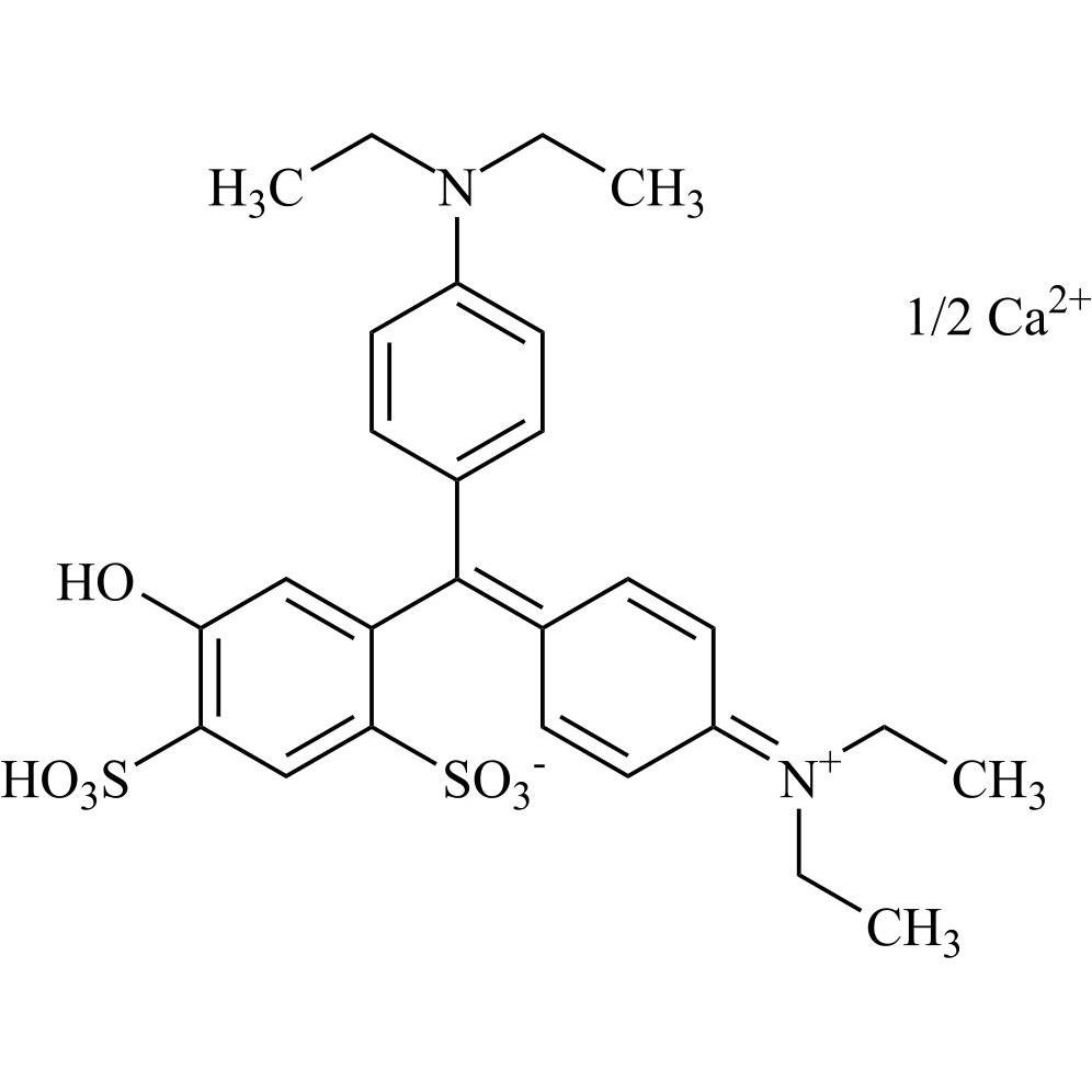 Picture of Patent Blue V calcium salt