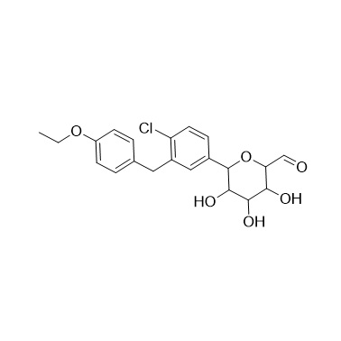 Picture of Dapagliflozin Carbaldehyde Impurity