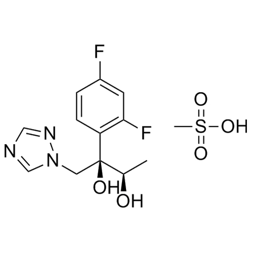Show details for (2R,3R)-2-(2,4-Difluorophenyl)-1-(1H-1,2,4-triazol-1-yl)-2,3-butanediol Mesylate Picture of (2R,3R)-2-(2,4-Difluorophenyl)-1-(1H-1,2,4-triazol-1-yl)-2,3-butanediol Mesylate