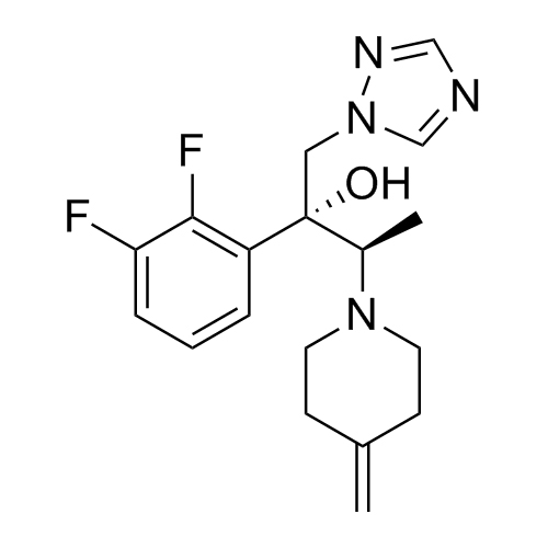 Show details for (3R)-2,3-Difluorophenyl Efinaconazole Picture of (3R)-2,3-Difluorophenyl Efinaconazole