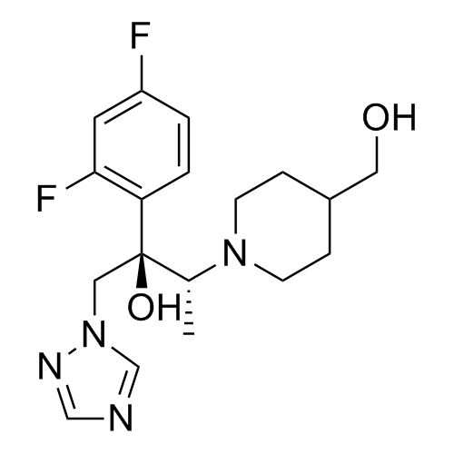 Show details for 4-Desmethylene-4-hydroxymethyl Efinaconazole Picture of 4-Desmethylene-4-hydroxymethyl Efinaconazole