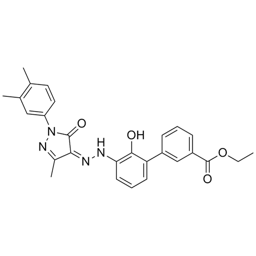 Show details for Eltrombopag Ethyl Ester Picture of Eltrombopag Ethyl Ester