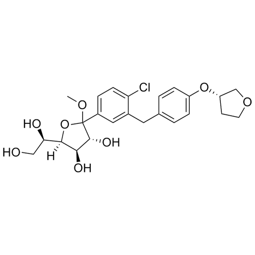 Picture of Methoxy Empagliflozin Furanose ( Mixture R and S)