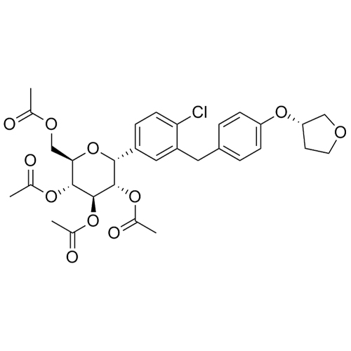 Picture of (S)-Empagliflozin Peracetyl Impurity