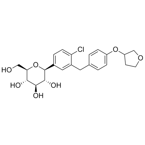 Picture of Empagliflozin Racemic Tetrahydrofuran Impurity