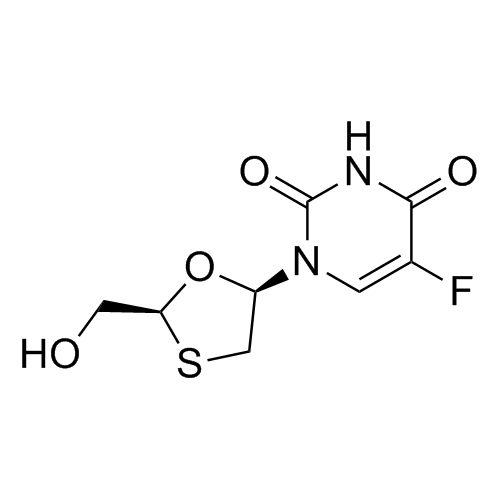 Picture of Emtricitabine impurity (2,3'-dideoxy-5-fluoro-3-thiouridine)