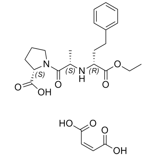 Picture of Enalapril EP Impurity A Maleate ((S,S,R)-Enalapril Maleate)